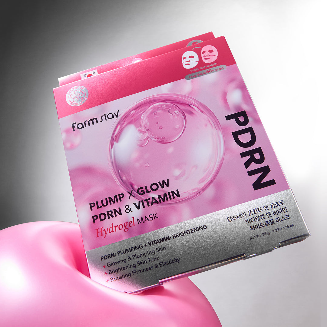 Plump X Glow PDRN &amp; Vitamin Hydrogel Mask 5 Pack