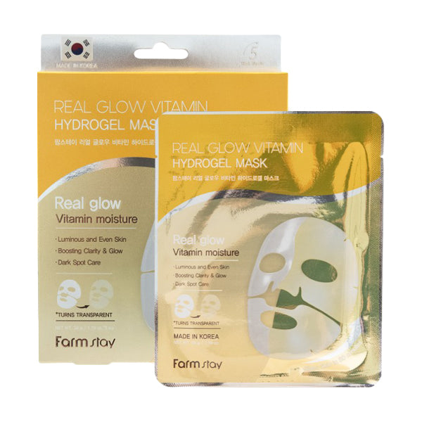 Real Glow Vitamin Hydrogel Mask 5 Pack