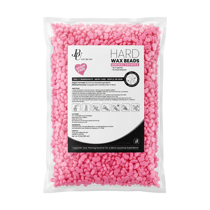Pink Heart Hard Wax Beans