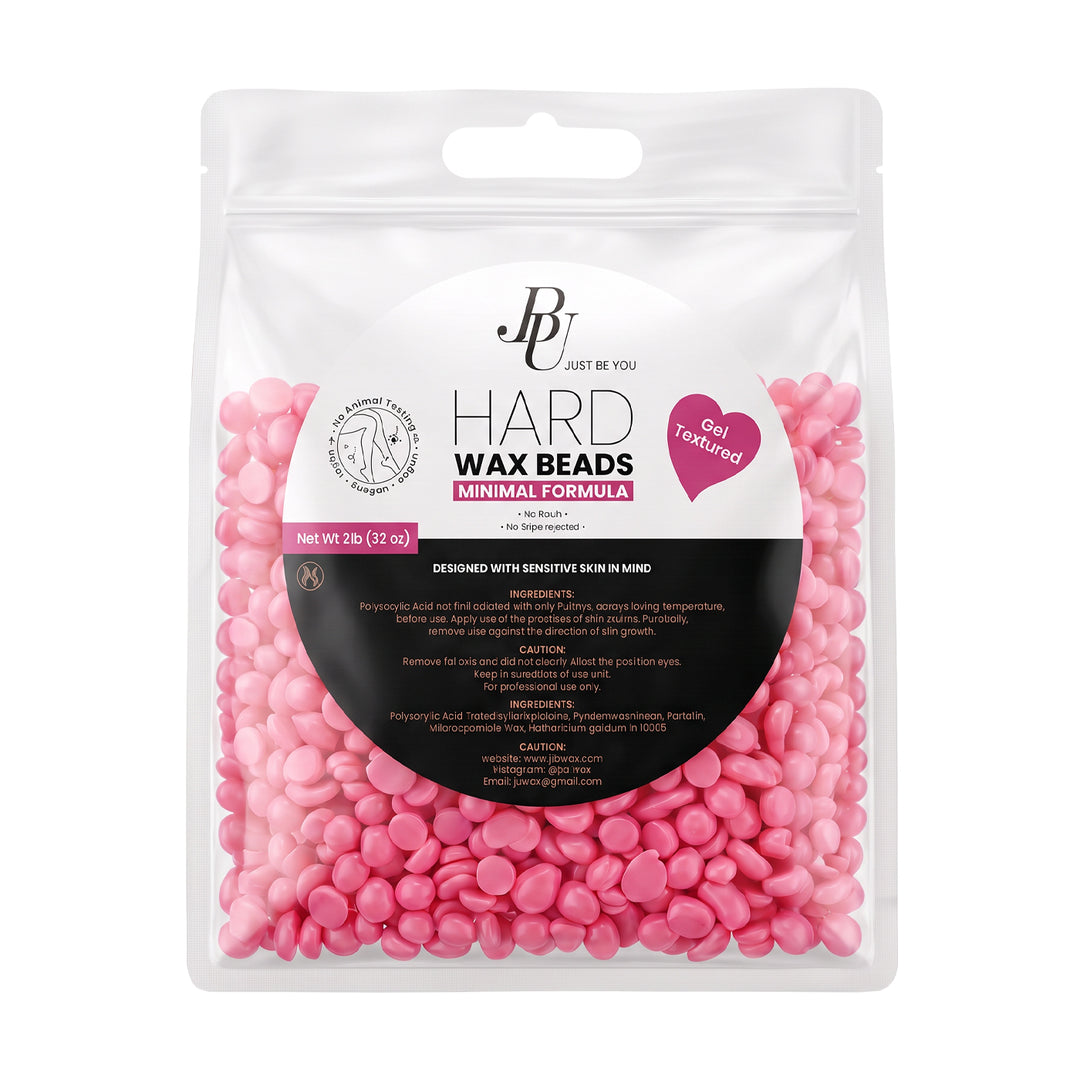 Pink Heart Hard Wax Beans