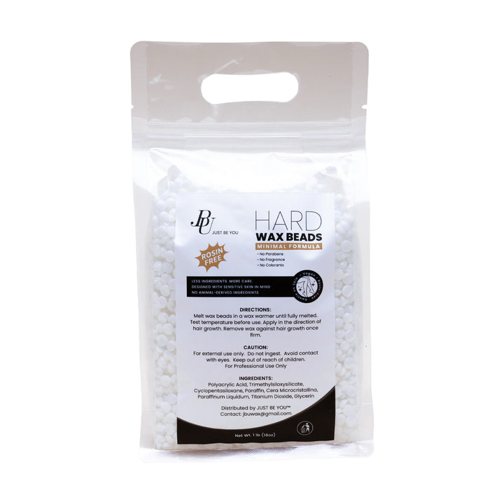 Mini White Hard Wax Beads