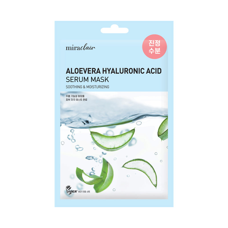 Aloevera Hyaluronic Serum Mask 10 Pack