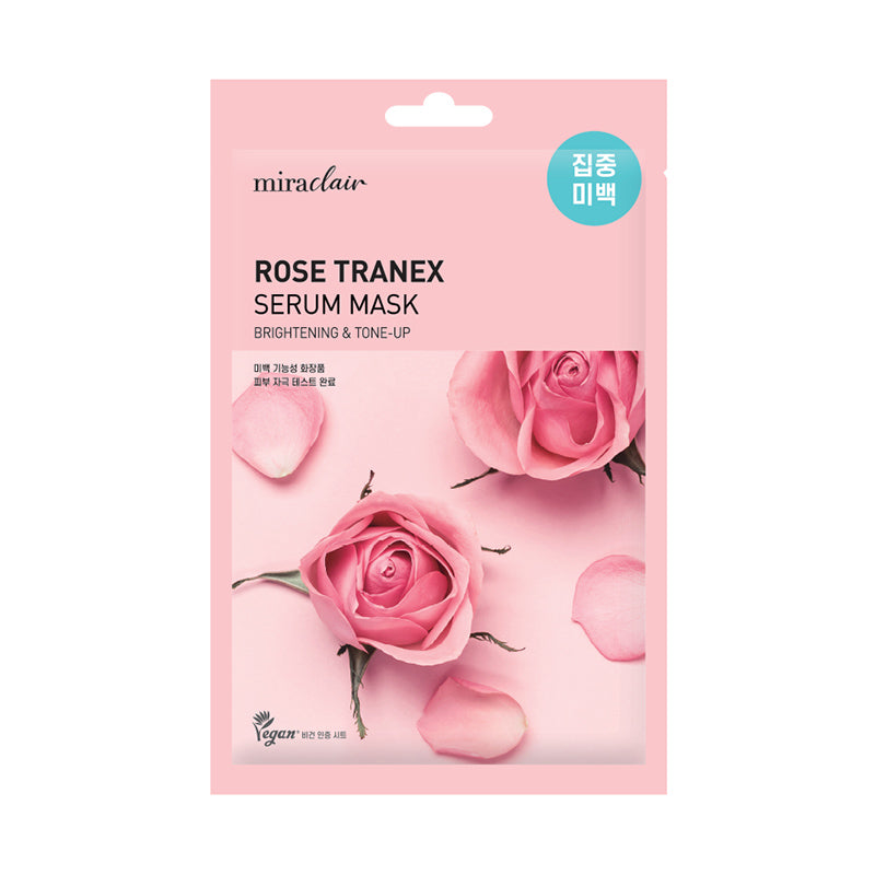 Rose Tranex Serum Mask 10 Pack