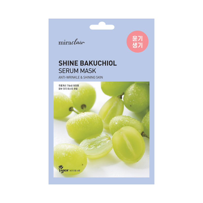 Shine Bakuchiol Serum Mask 10 Pack
