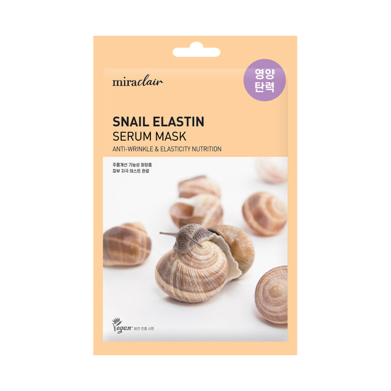 Snail Elastin Serum Mask 10 Pack